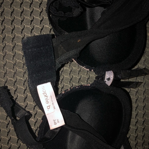 BNWOT Sophie B padded Lace overlay bra in size 34B!! - Picture 5 of 6